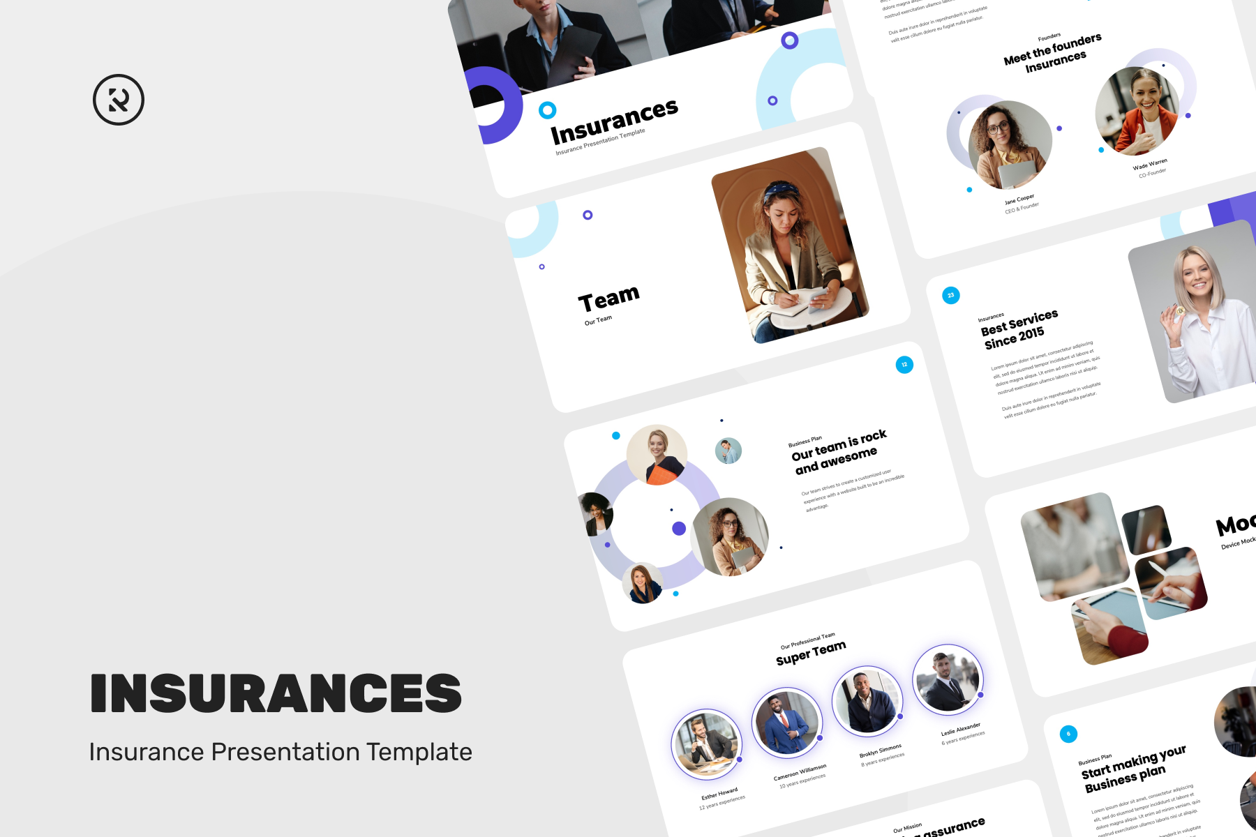 Insurances Insurance Power Point Presentation, Presentation Templates